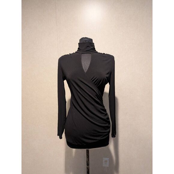 Cache Mock Neck Top M - Picture 2 of 5